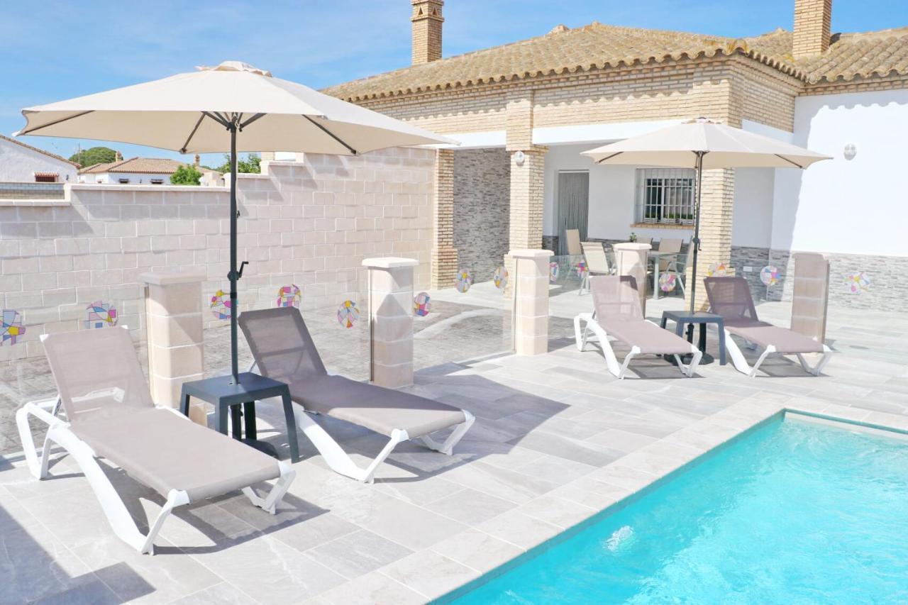 Chalet Puente Tabla con piscina Conil De La Frontera Extérieur photo