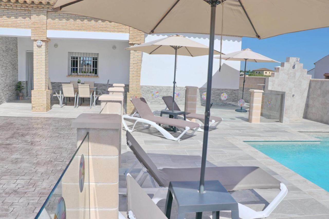 Chalet Puente Tabla con piscina Conil De La Frontera Extérieur photo